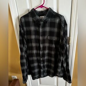 Men’s Goodfellow & Co XXL Black and White Flannel